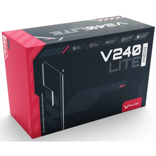 Système de refroidissement liquide Valkyrie V240 Lite ARGB Black - 5298003821196 - photo 5
