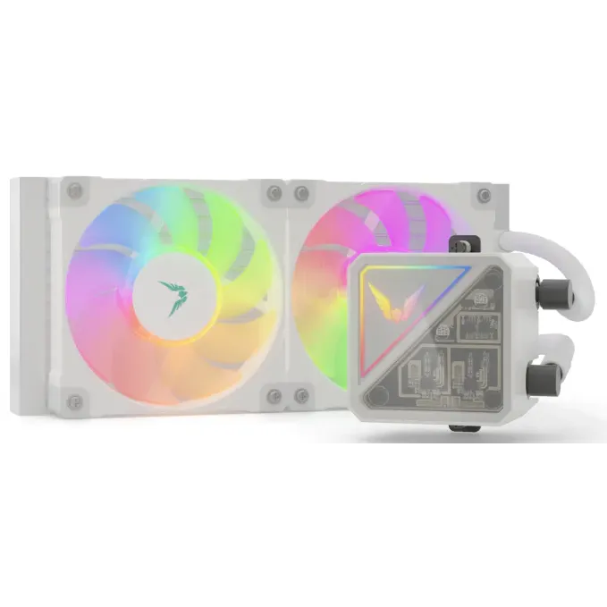 Système de refroidissement liquide Valkyrie V240 Lite ARGB White - 5298003821172