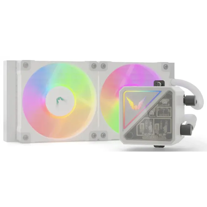 Système de refroidissement liquide Valkyrie V240 Lite ARGB White - 5298003821172 - photo 2