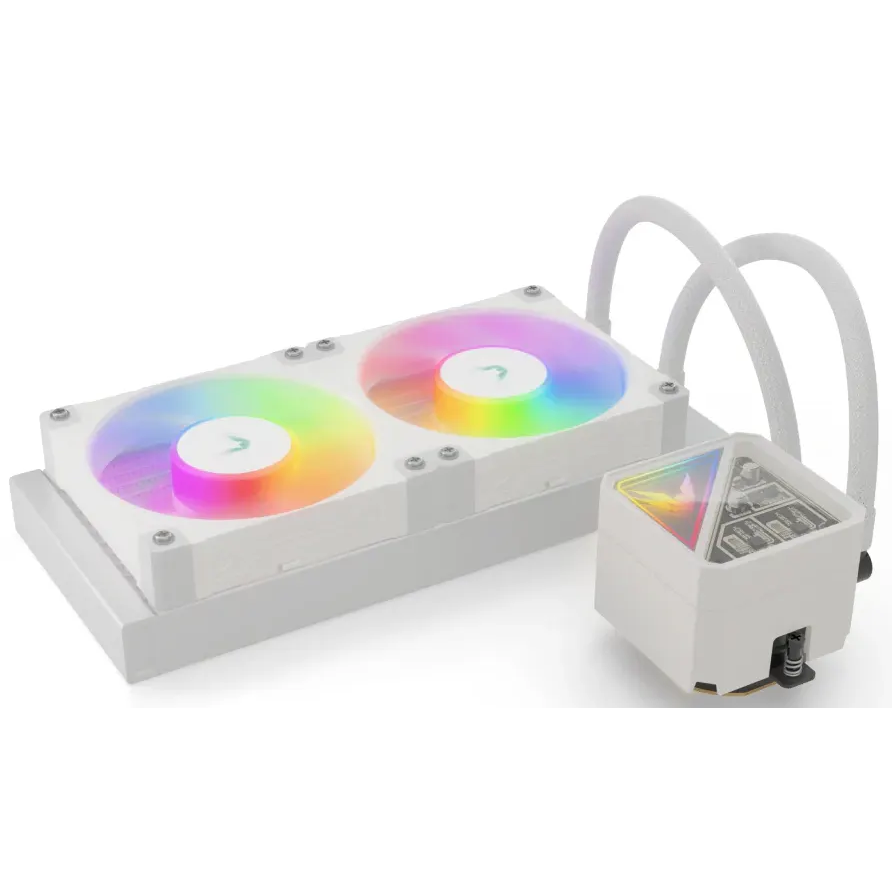 Système de refroidissement liquide Valkyrie V240 Lite ARGB White - 5298003821172 - photo 4