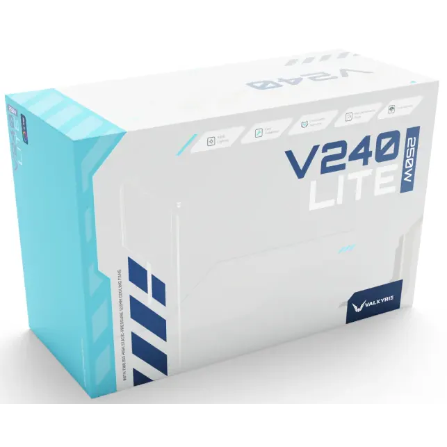 Système de refroidissement liquide Valkyrie V240 Lite ARGB White - 5298003821172 - photo 5