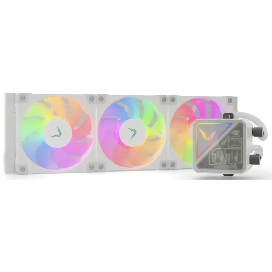 Système de refroidissement liquide Valkyrie V360 Lite ARGB White - 5298003821189
