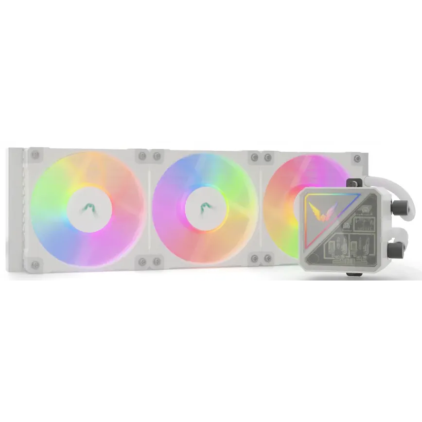 Système de refroidissement liquide Valkyrie V360 Lite ARGB White - 5298003821189 - photo 2