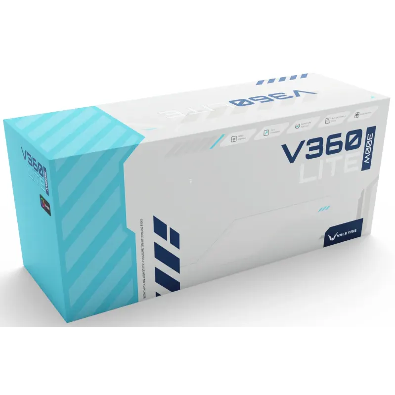Système de refroidissement liquide Valkyrie V360 Lite ARGB White - 5298003821189 - photo 5
