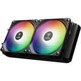 Système de refroidissement liquide GAMDIAS Aura GL240 Digital Black (16322-04900-30000-G)