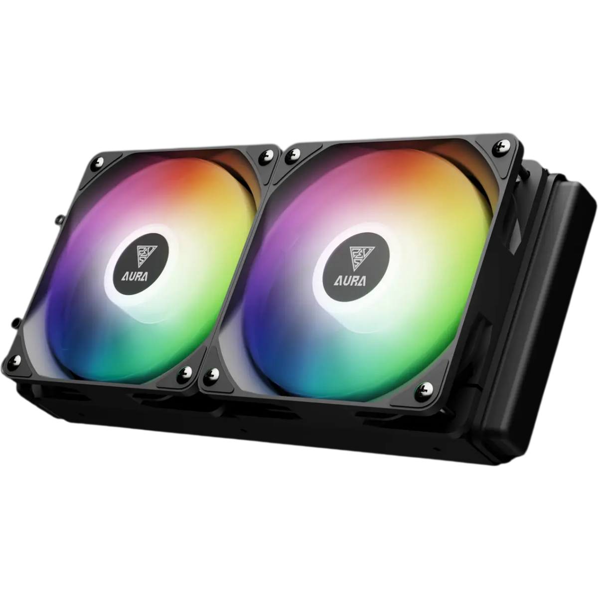 Système de refroidissement liquide GAMDIAS Aura GL240 Digital Black - 16322-04900-30000-G - photo 3