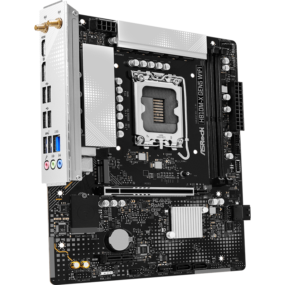 Carte mère ASRock H810M-X Gen5 WiFi - photo 2