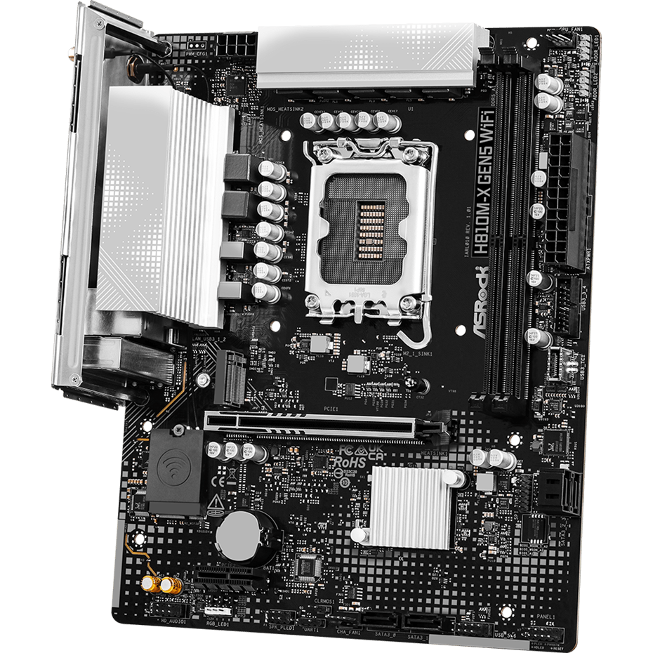 Carte mère ASRock H810M-X Gen5 WiFi - photo 3