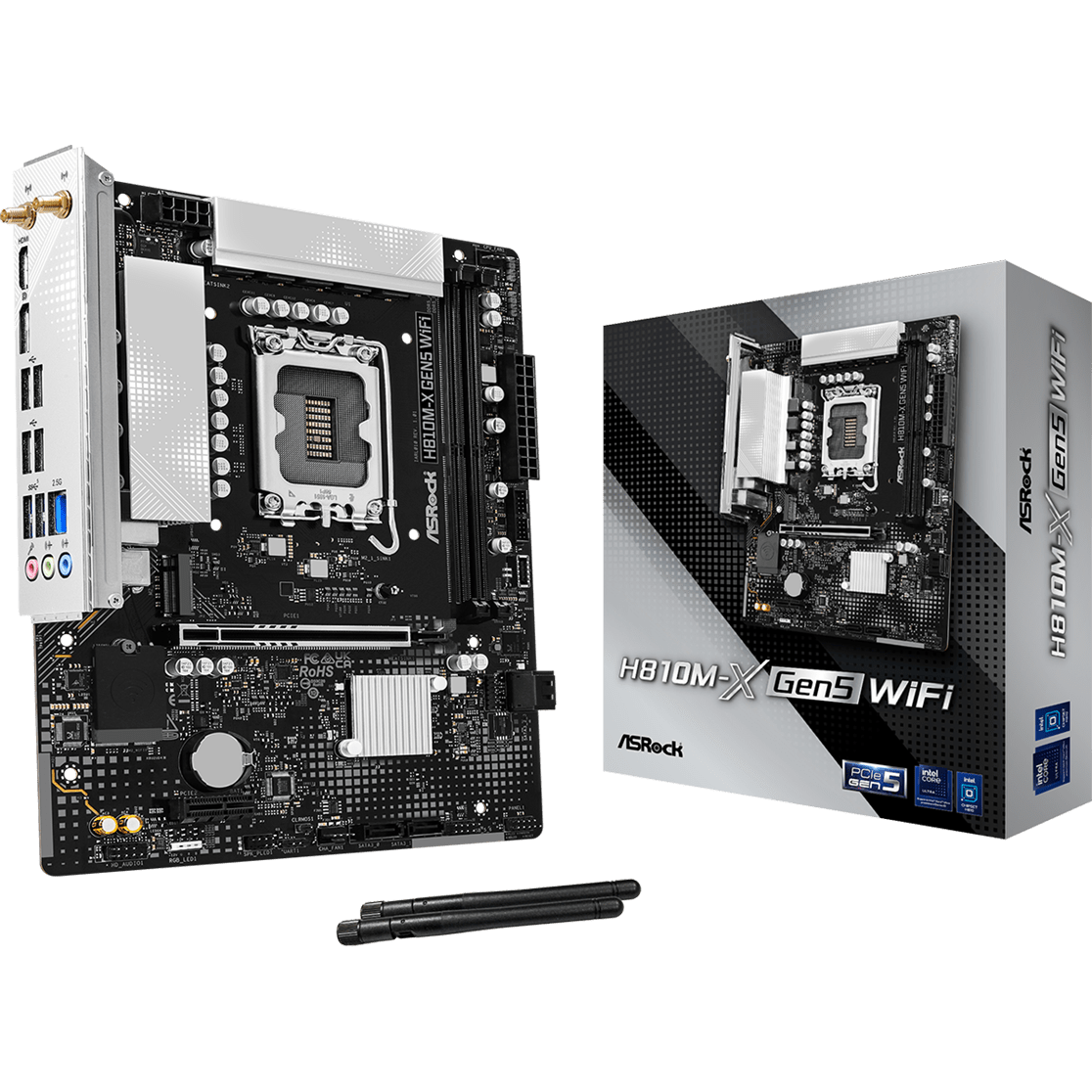 Carte mère ASRock H810M-X Gen5 WiFi - photo 5