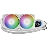Système de refroidissement liquide GAMDIAS Aura GL240 Digital White (16322-05100-30000-G)