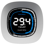 Système de refroidissement liquide GAMDIAS Aura GL240 Digital White (16322-05100-30000-G)