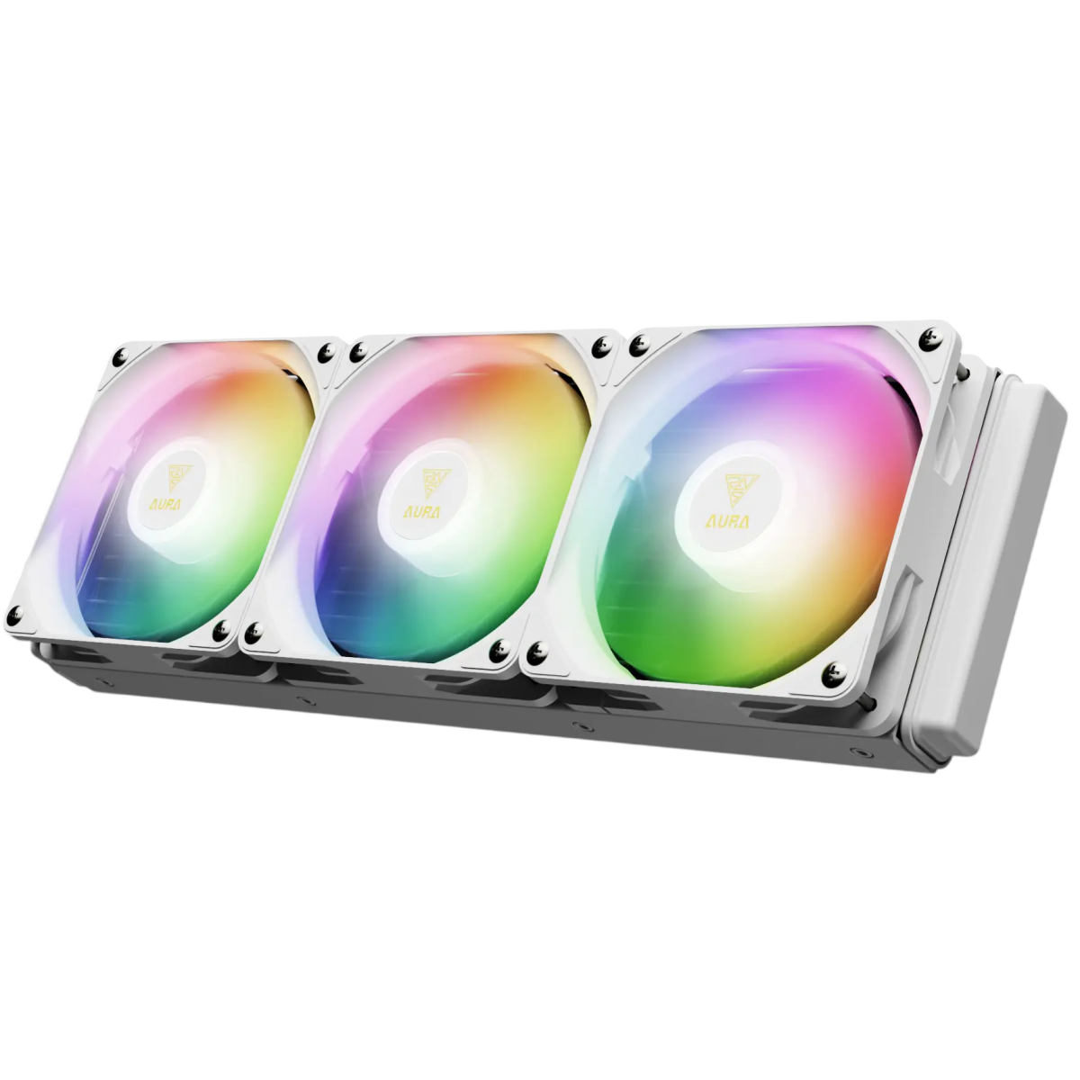 Système de refroidissement liquide GAMDIAS Aura GL360 Digital White - 16322-05200-30000-G - photo 3
