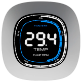 Système de refroidissement liquide GAMDIAS Aura GL360 Digital White (16322-05200-30000-G)