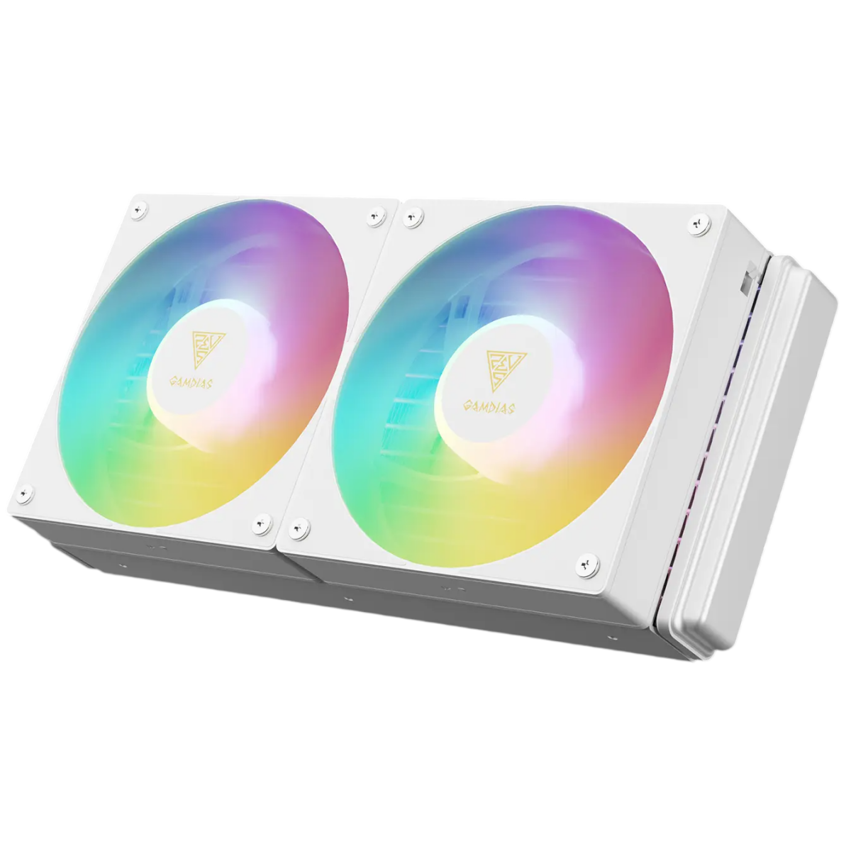 Système de refroidissement liquide GAMDIAS Aura GL240 V2 White - 16322-03000-30000-G - photo 3