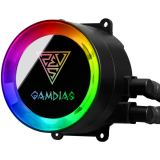 Système de refroidissement liquide GAMDIAS Chione P2-360R Black (CHIONE P2-360R)