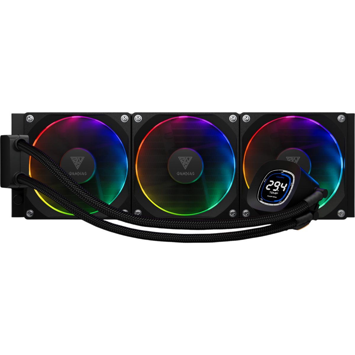 Système de refroidissement liquide GAMDIAS Chione M4-420 Black - CHIONE M4-420 - photo 4