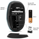 Souris Advance DRIFT2 Blue (S-290BL)