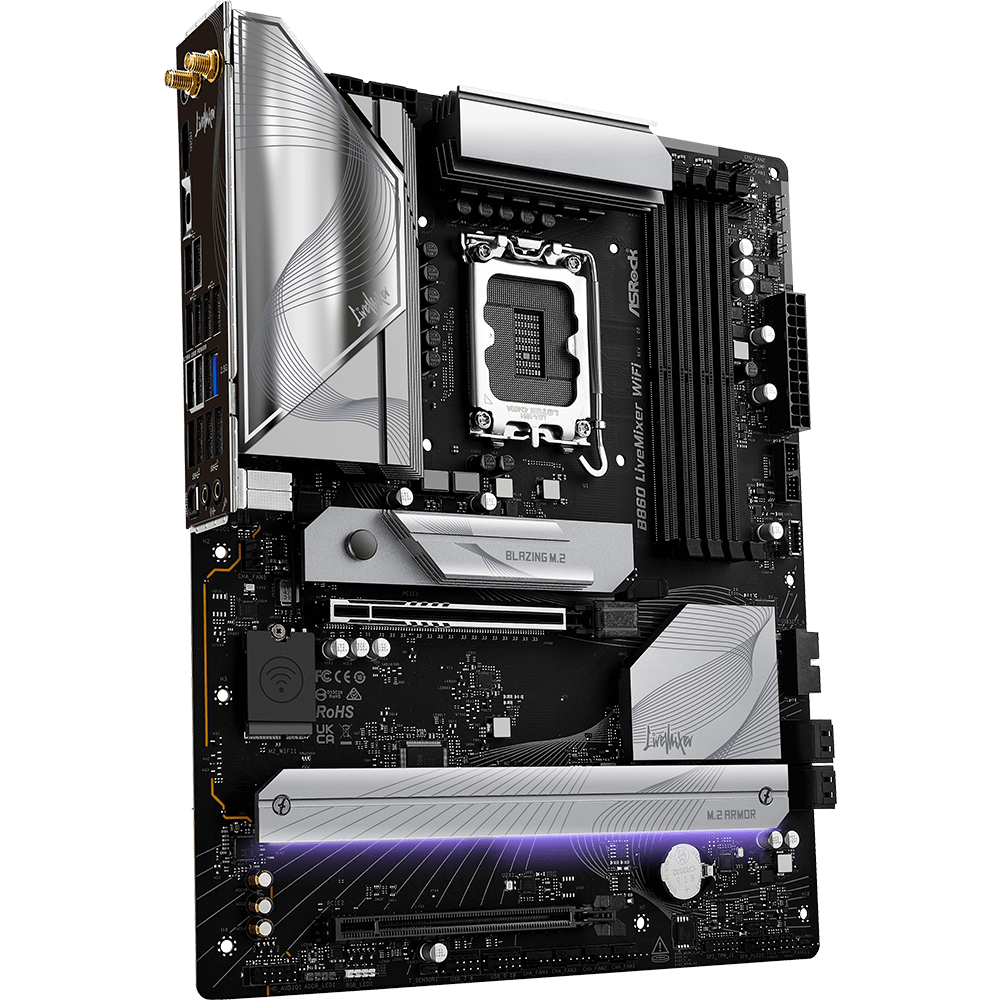 Carte mère ASRock B860 LiveMixer WiFi - photo 2
