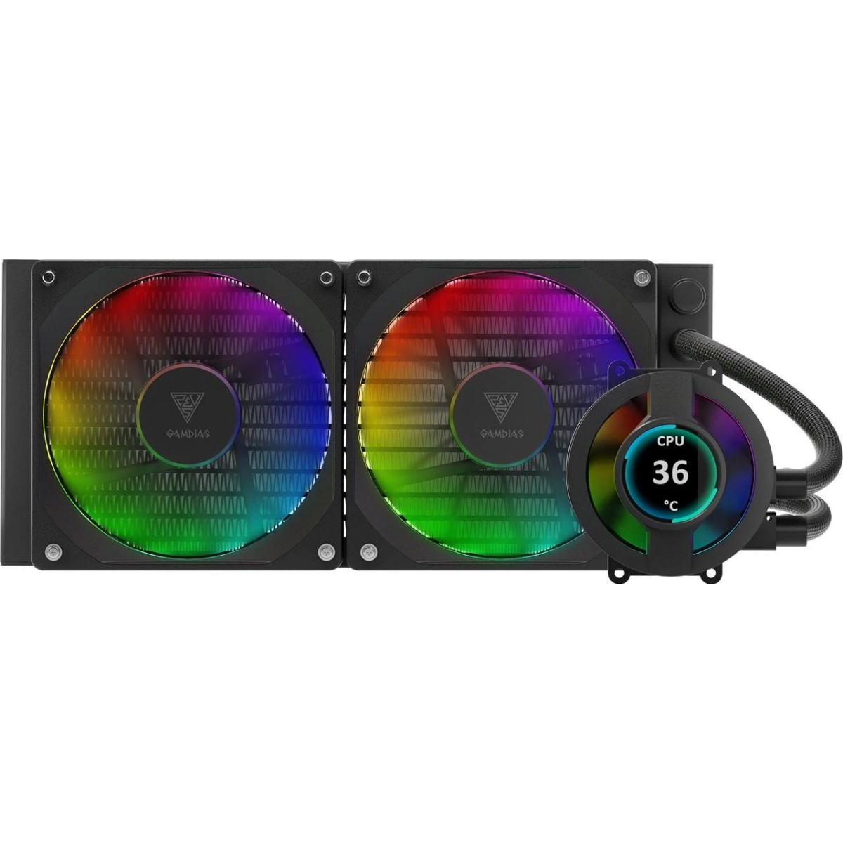 Système de refroidissement liquide GAMDIAS Chione P3-240U Black - CHIONE P3-240U - photo 4