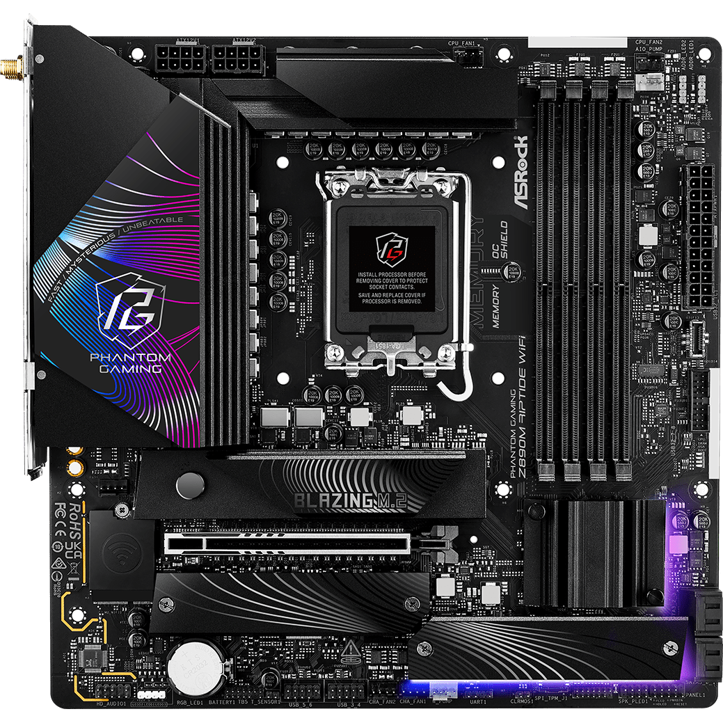 Carte mère ASRock Z890M Riptide WiFi