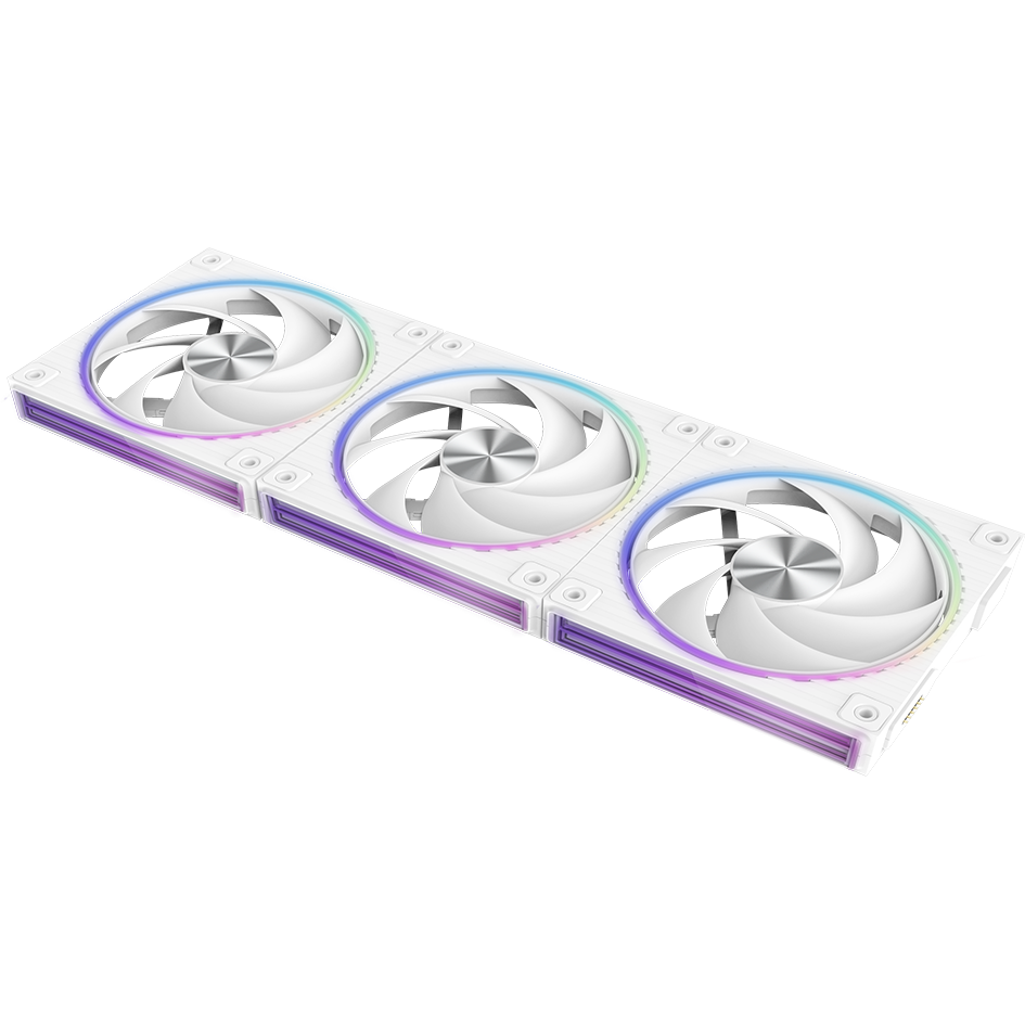 Ventilateur pour boîtier Zalman ZM-DF120 A3 White (3 pcs) - ZM-DF120 A3 WHITE