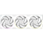 Ventilateur pour boîtier Zalman ZM-DF120 A3 White (3 pcs) - ZM-DF120 A3 WHITE - photo 2
