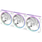 Ventilateur pour boîtier Zalman ZM-DF120 A3 White (3 pcs) - ZM-DF120 A3 WHITE - photo 3