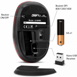 Souris Advance DRIFT2 Red (S-290RE)