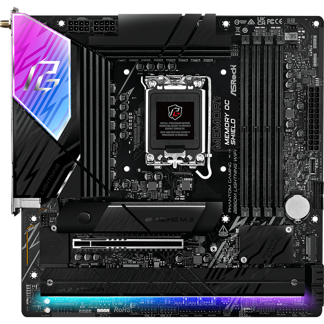 Carte mère ASRock B860M Lightning WiFi