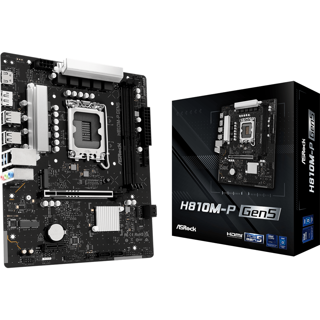 Carte mère ASRock H810M-P Gen5 - photo 5