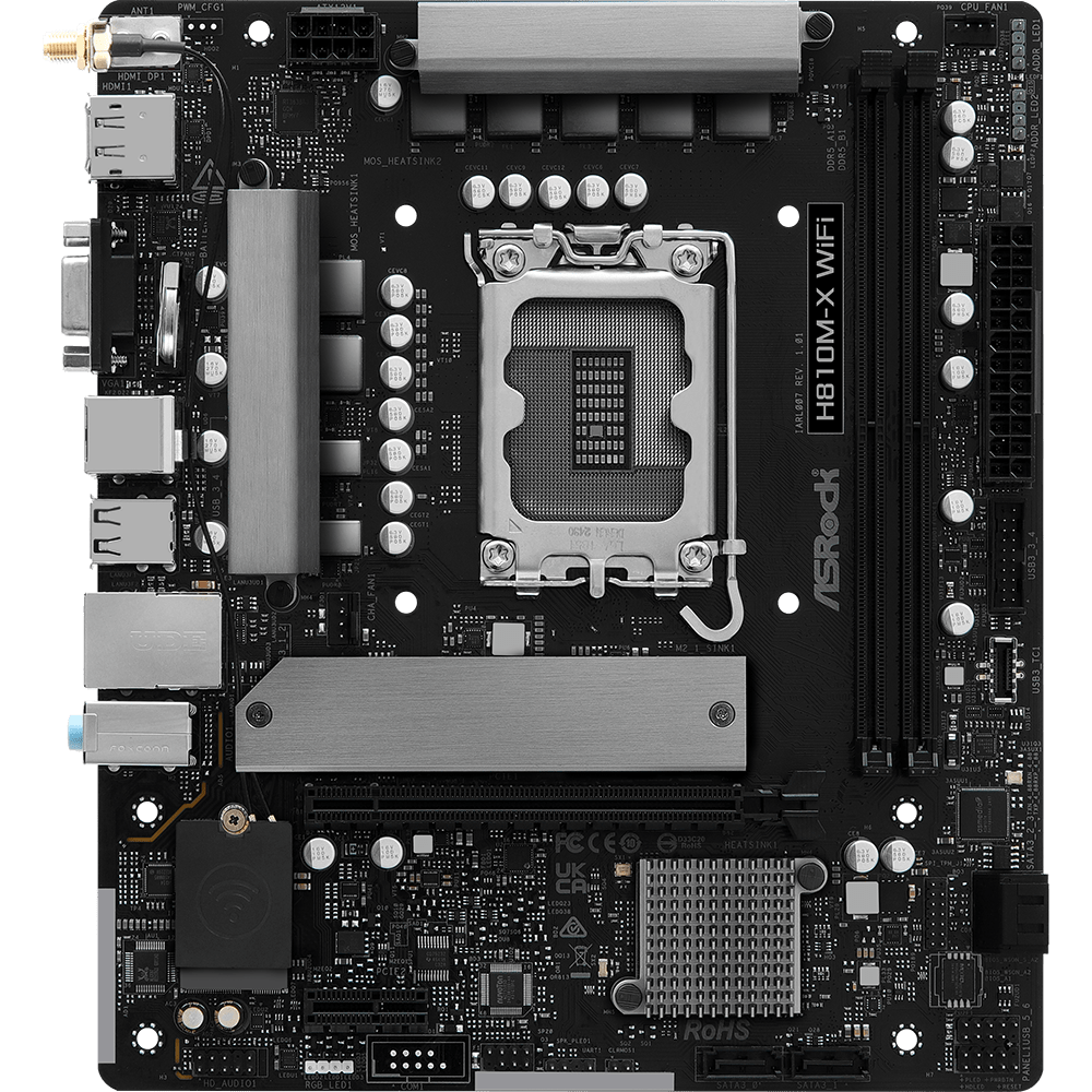 Carte mère ASRock H810M-X WiFi