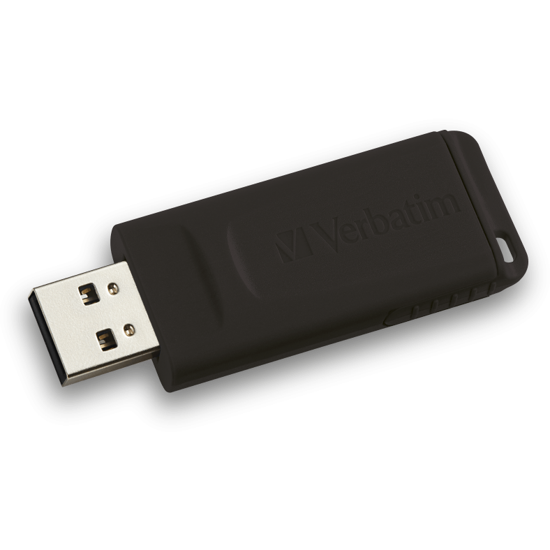 USB Flash накопитель 64GB Verbatim Slider Black (98698)