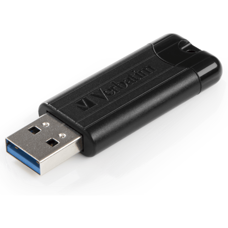 USB Flash накопитель 16GB Verbatim PinStripe Black (49316)