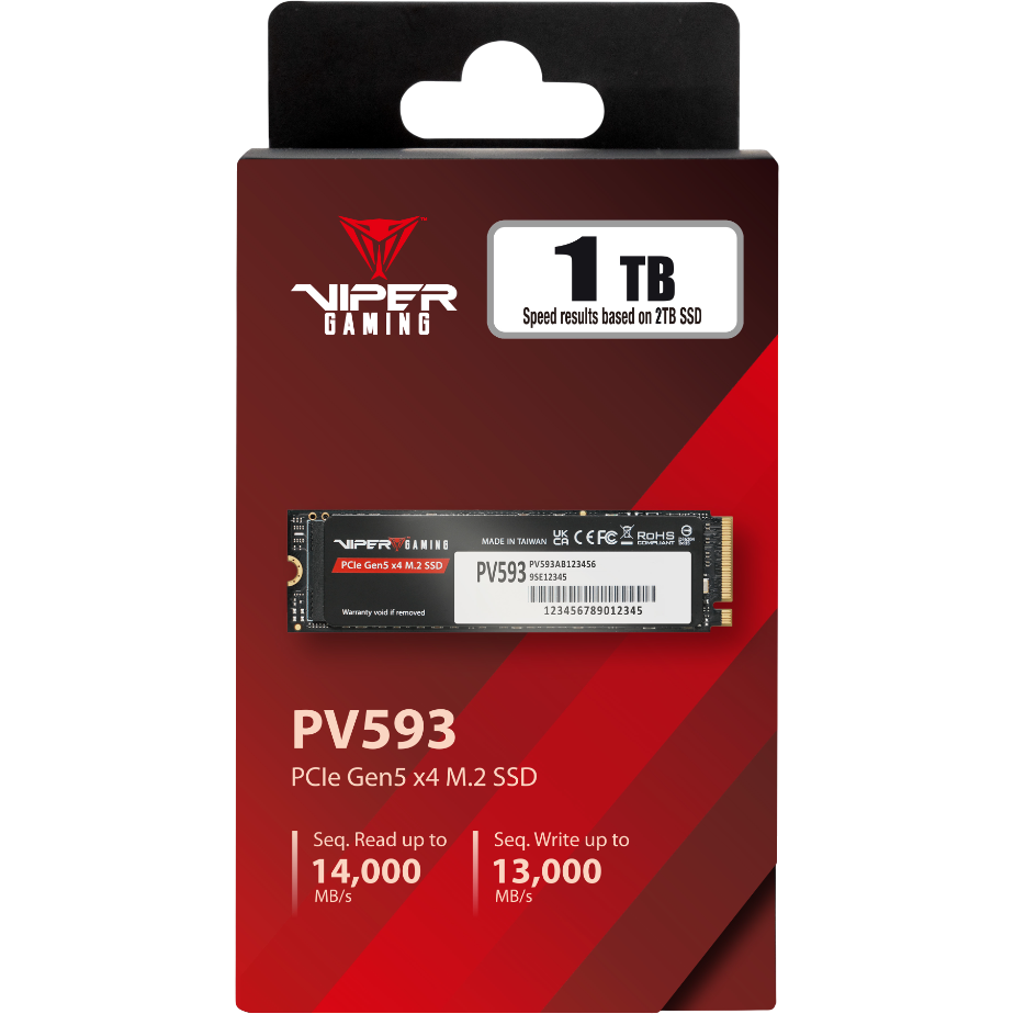 Disque SSD 1TB Patriot Viper PV593 (PV593P1TBM28H) - photo 4