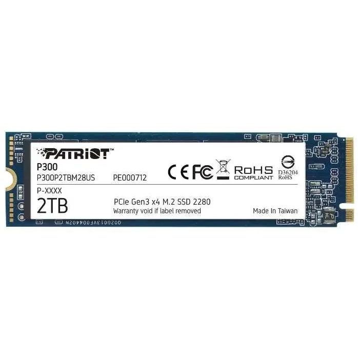 SSD (disque SSD) 2TB Patriot P300 (P300P2TBM28)