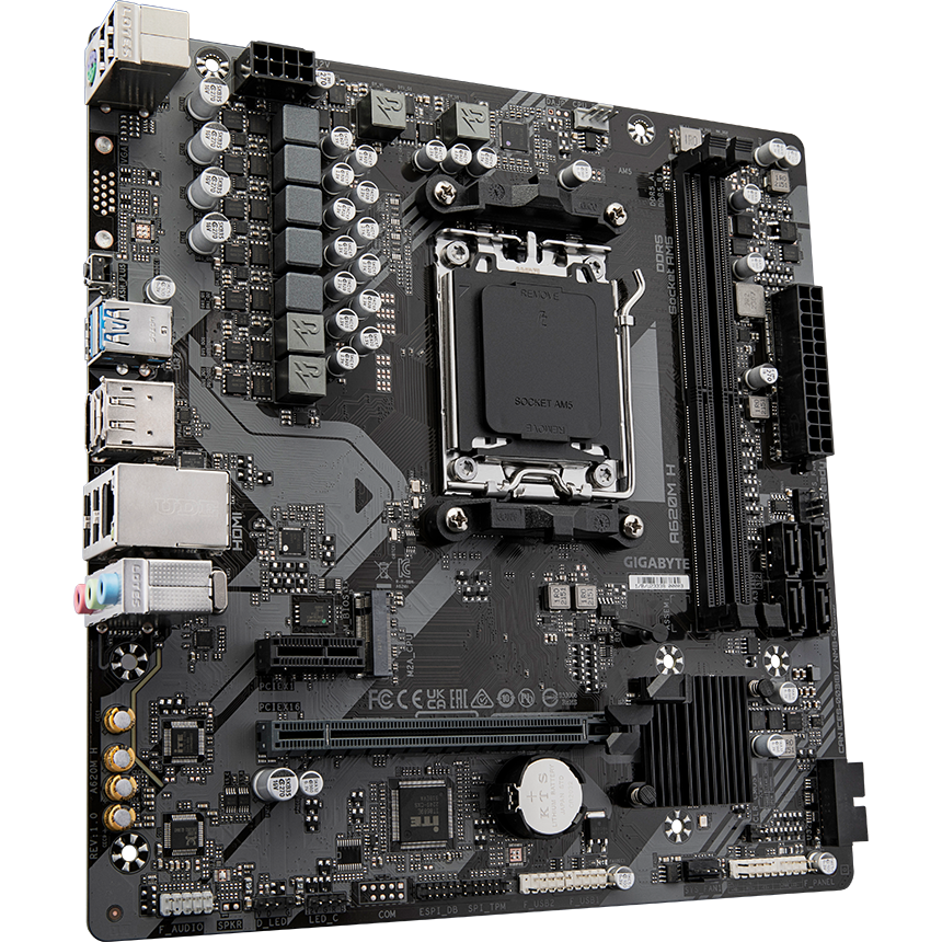 Carte mère Gigabyte A620M H - photo 2