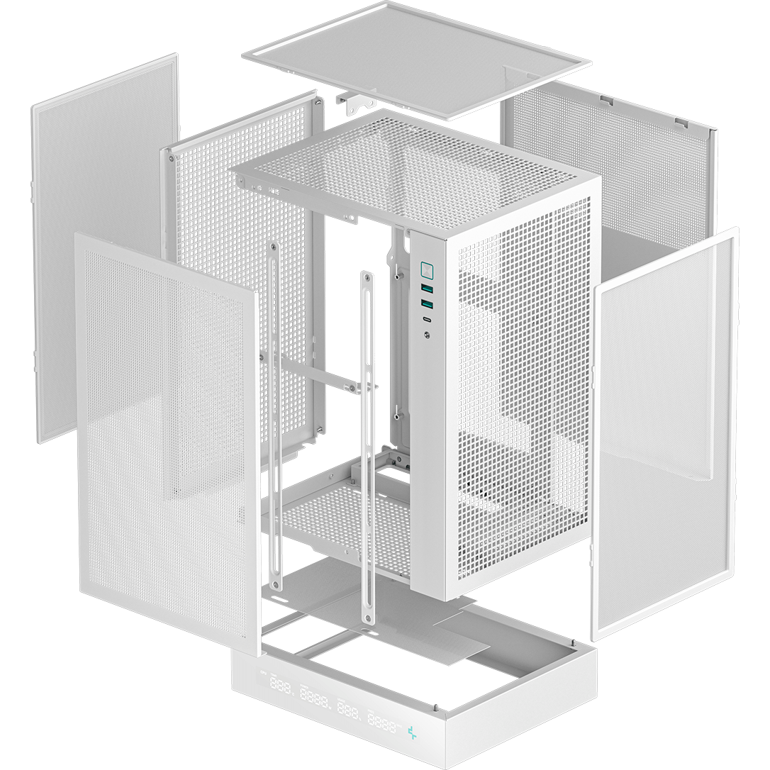 Boîtier DeepCool CH170 DIGITAL White - R-CH170-WHNPI0D-G-1 - photo 11
