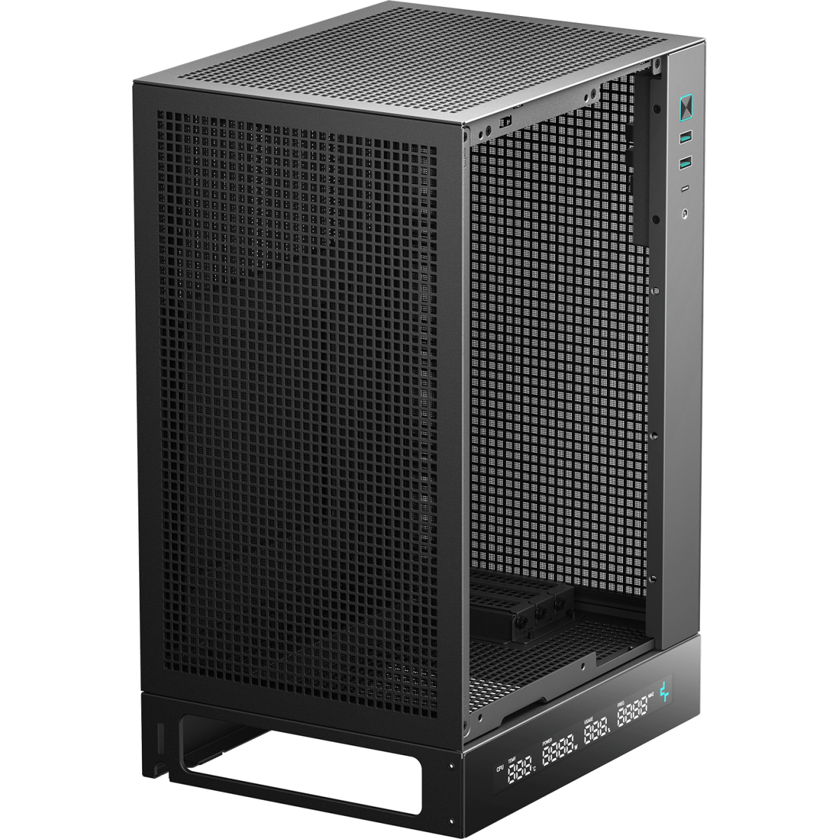 Boîtier DeepCool CH170 DIGITAL Black - R-CH170-BKNPI0D-G-1 - photo 7