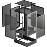 Boîtier DeepCool CH170 DIGITAL Black (R-CH170-BKNPI0D-G-1)