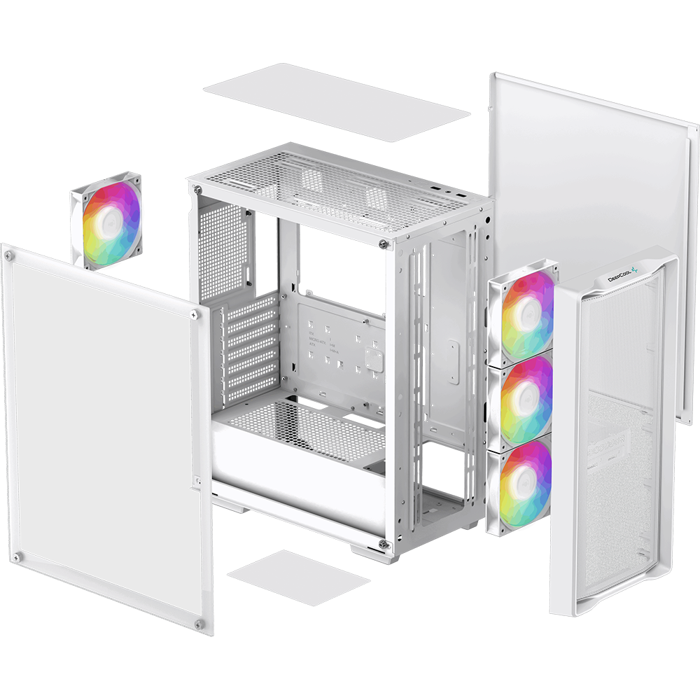 Boîtier DeepCool CC560 MESH V2 White - R-CC560-WHAMA4-G-2 - photo 9