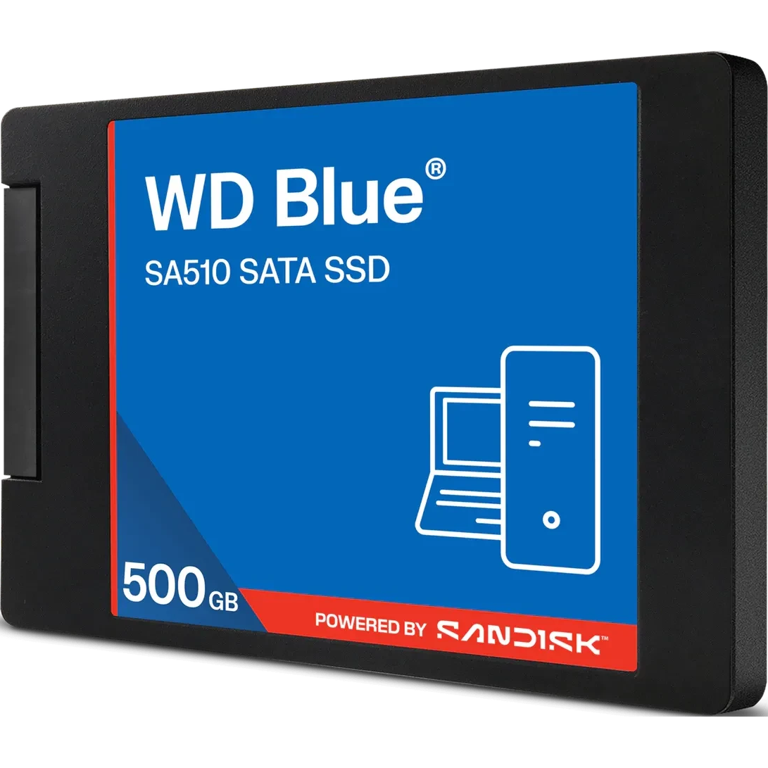 SSD (disque SSD) 500GB WD Blue SA510 (WDS500G5B0A) - WDS500G5B0A-00LMP0 - photo 2