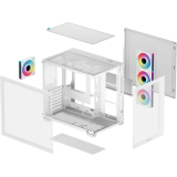 Boîtier DeepCool CG530 4F White (R-CG530-WHADA4-G-1)