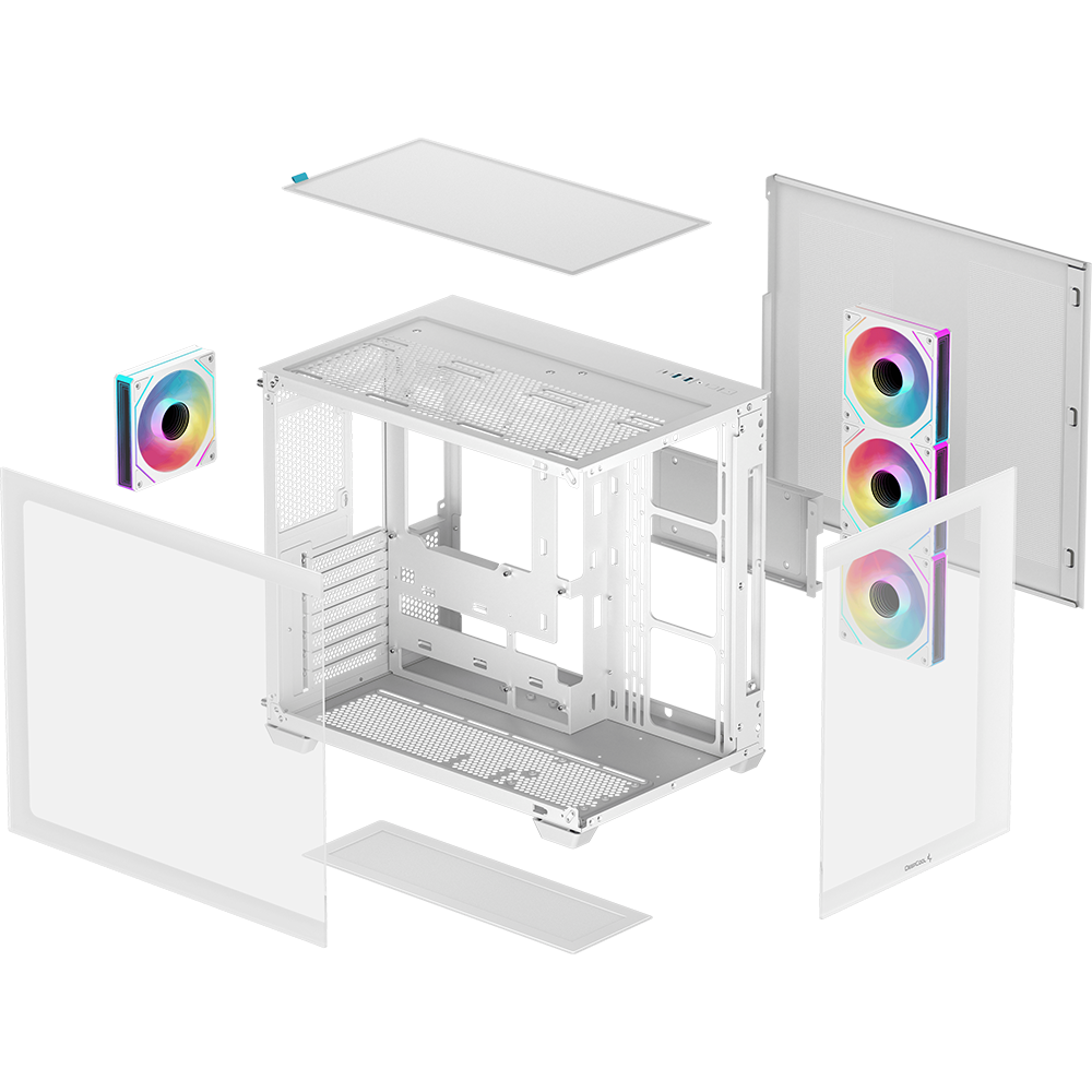 Boîtier DeepCool CG530 4F White - R-CG530-WHADA4-G-1 - photo 12