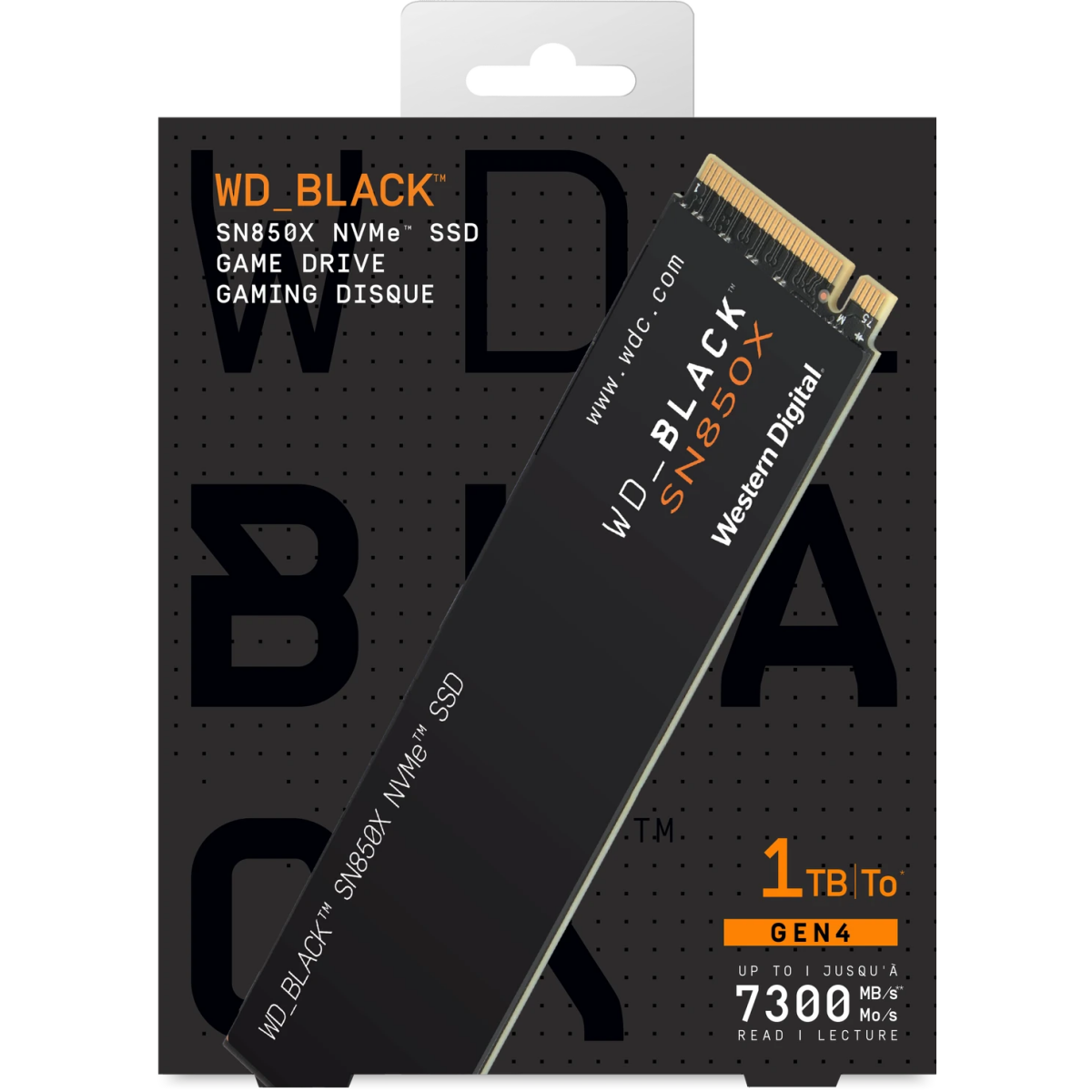 Disque SSD 1TB WD Black SN850X (WDBB9G0010BNC) - WDBB9G0010BNC-WRSN - photo 4