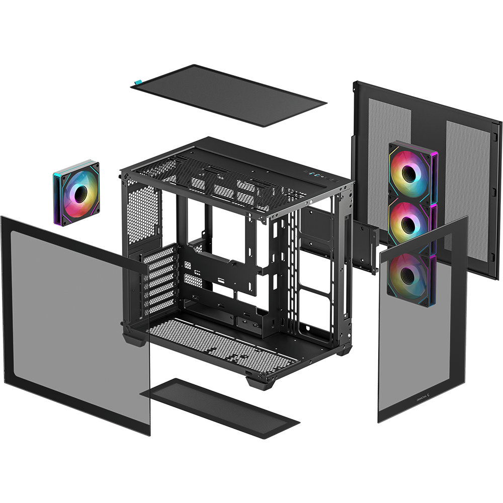 Boîtier DeepCool CG530 4F Black - R-CG530-BKADA4-G-1 - photo 12