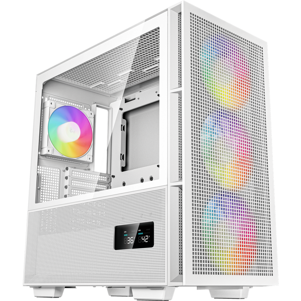 Boîtier DeepCool CH560 ARGB Digital White - R-CH560-WHAPE4D-G-1