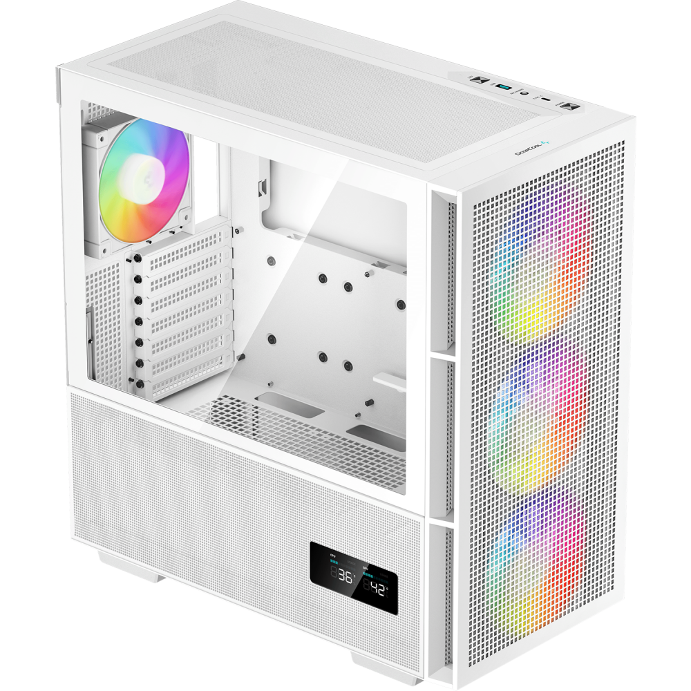 Boîtier DeepCool CH560 ARGB Digital White - R-CH560-WHAPE4D-G-1 - photo 3