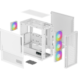 Boîtier DeepCool CH560 ARGB Digital White (R-CH560-WHAPE4D-G-1)