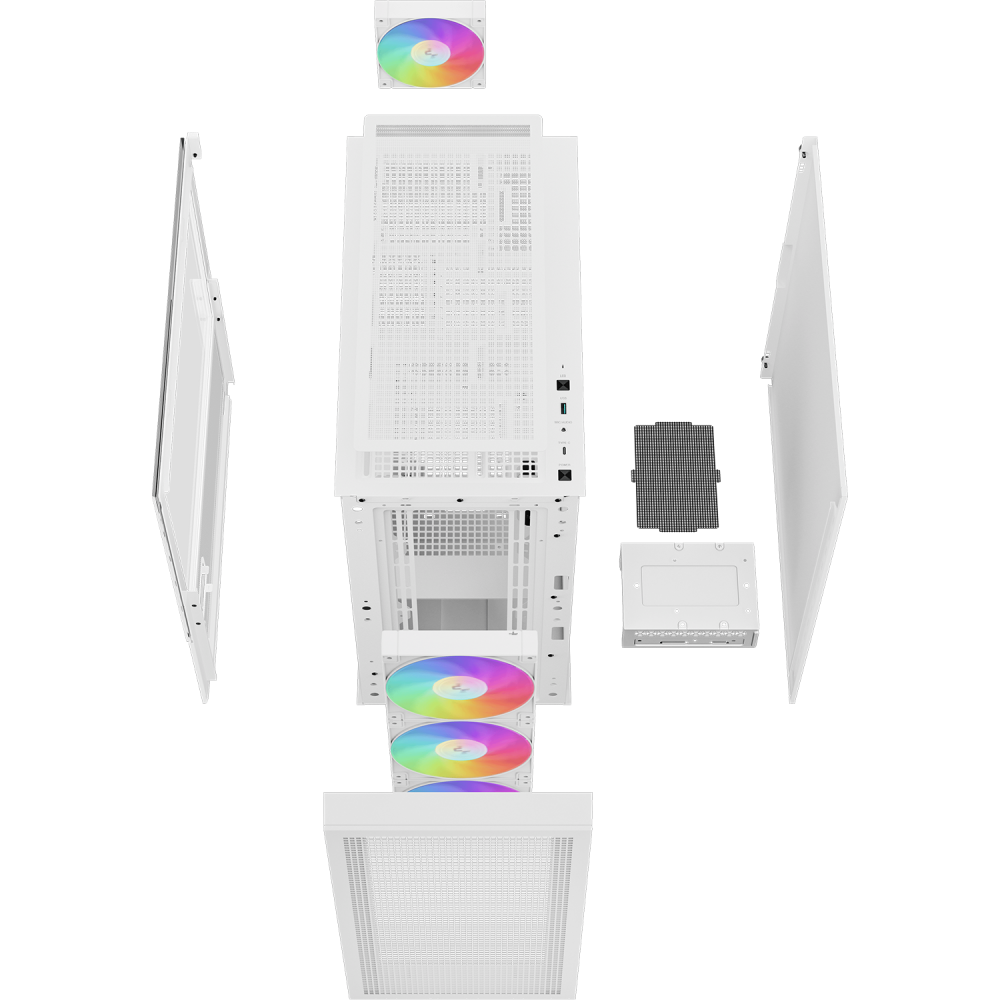 Boîtier DeepCool CH560 ARGB Digital White - R-CH560-WHAPE4D-G-1 - photo 14