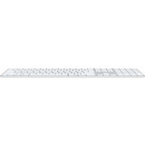 Clavier Apple Magic Keyboard With Touch ID and Numeric Keypad White Keys (USB-C) (French) (MXK73F/A)